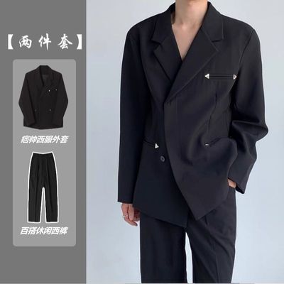 休闲便服西装秋季廓形