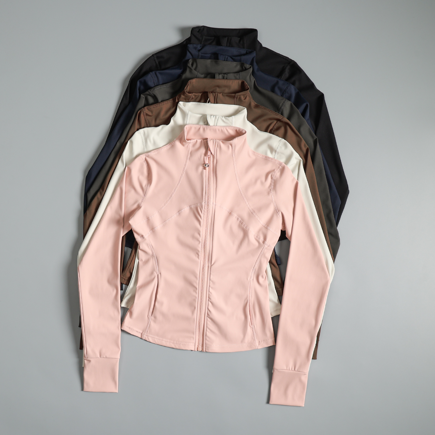 健身外套女秋冬高级感新款速干上衣长袖专业跑步运动训练瑜伽服