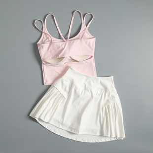 高颜值运动套装女夏新款羽毛球网球健身训练速干服专业户外跑步服