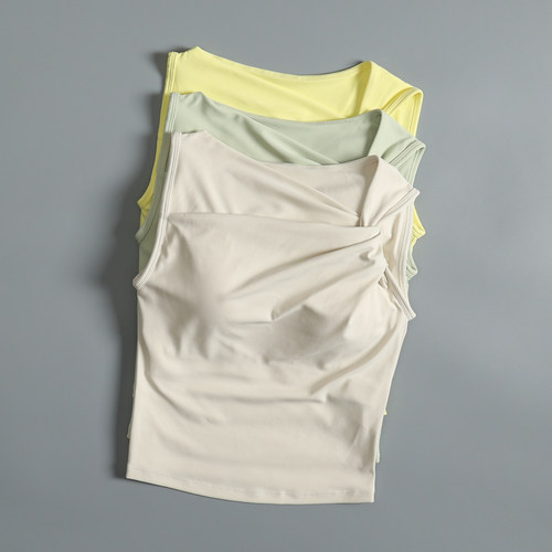 运动背心女夏季遮副乳瑜伽锻炼