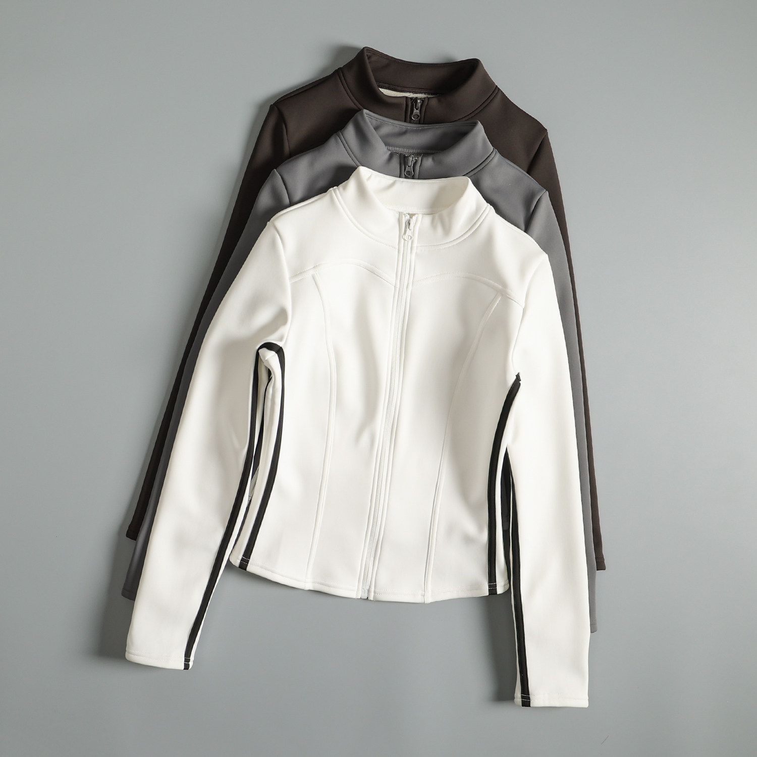 瑜伽服外套女冬季加绒保暖普拉提运动上衣修身显瘦跑步训练健身服,运动服/休闲服装,运动茄克/外套,淘宝优惠券,粉丝福利购,淘宝优惠卷