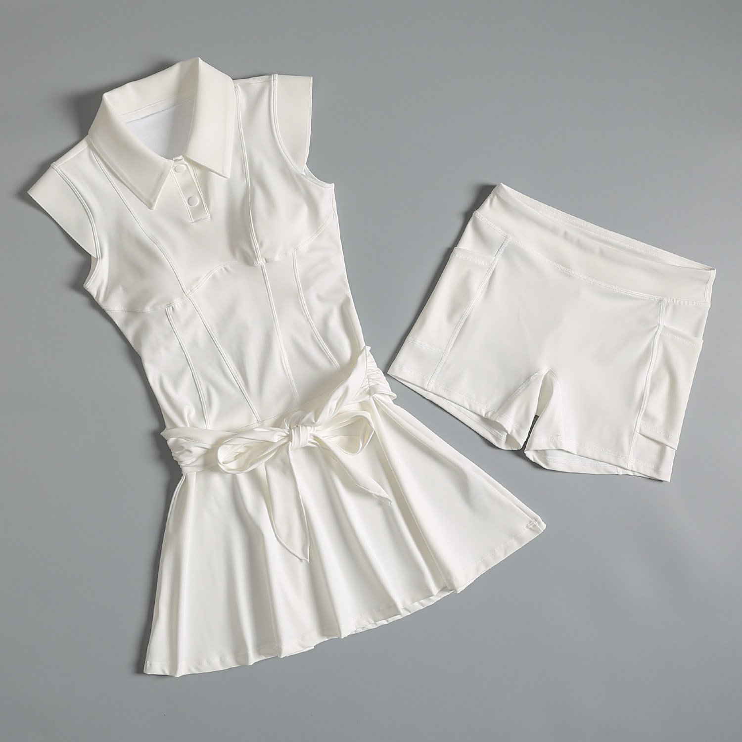 高尔夫球服装女夏季新款polo领图片