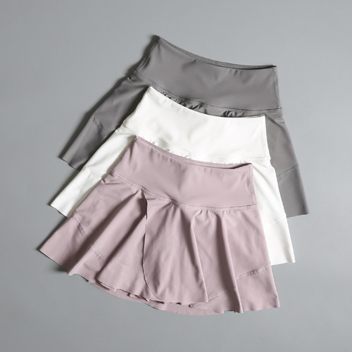 运动羽毛球网球裙女夏季防走光