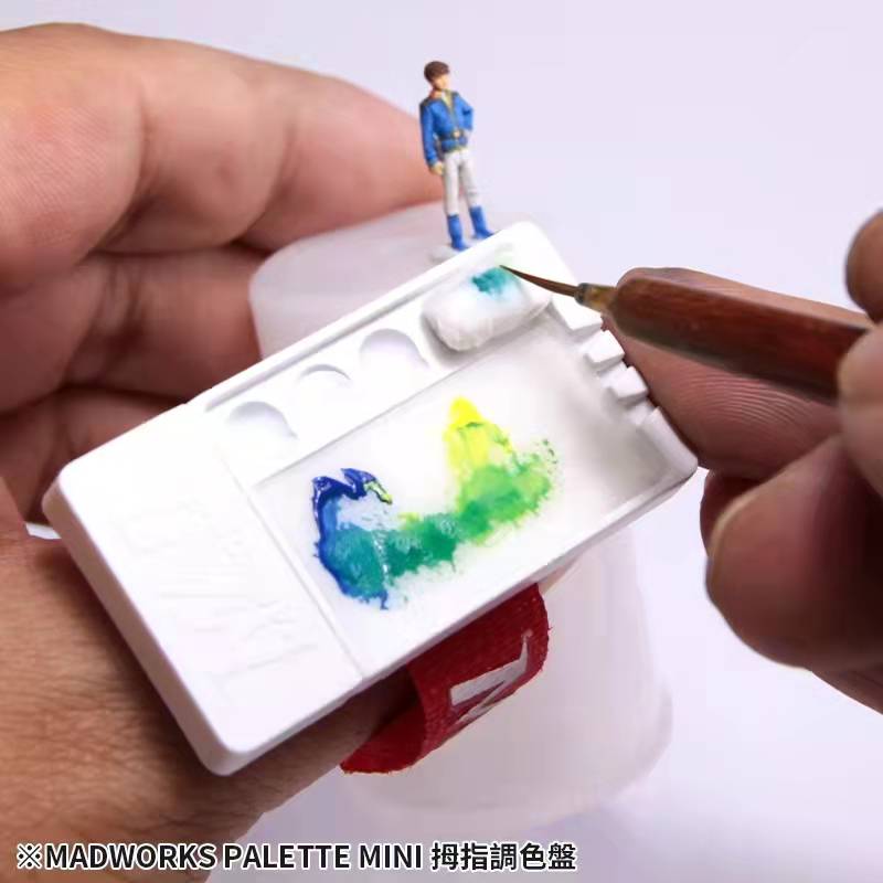 包邮 MADQWORKS PM01 Palette Mini 拇指调色盘 高达模型工具