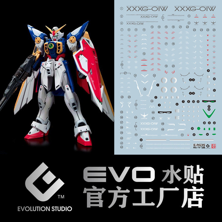 EVORG35水贴TV飞翼+三连星