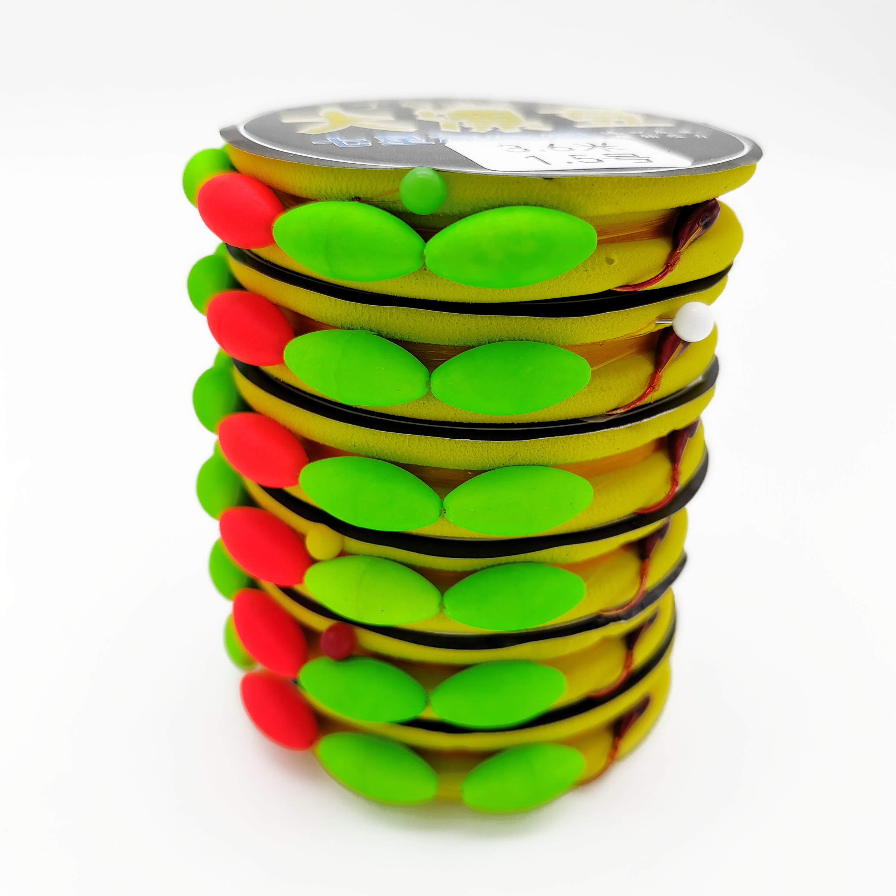 大漂豆七星漂朝天钩线组成品金海夕免调钓浮钓底鲫鱼鲤鱼全套草洞