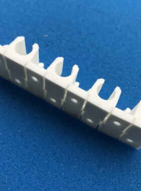 气管管座多管卡座白色气管夹固定夹压线夹管夹BTM-04 06 08 10 12