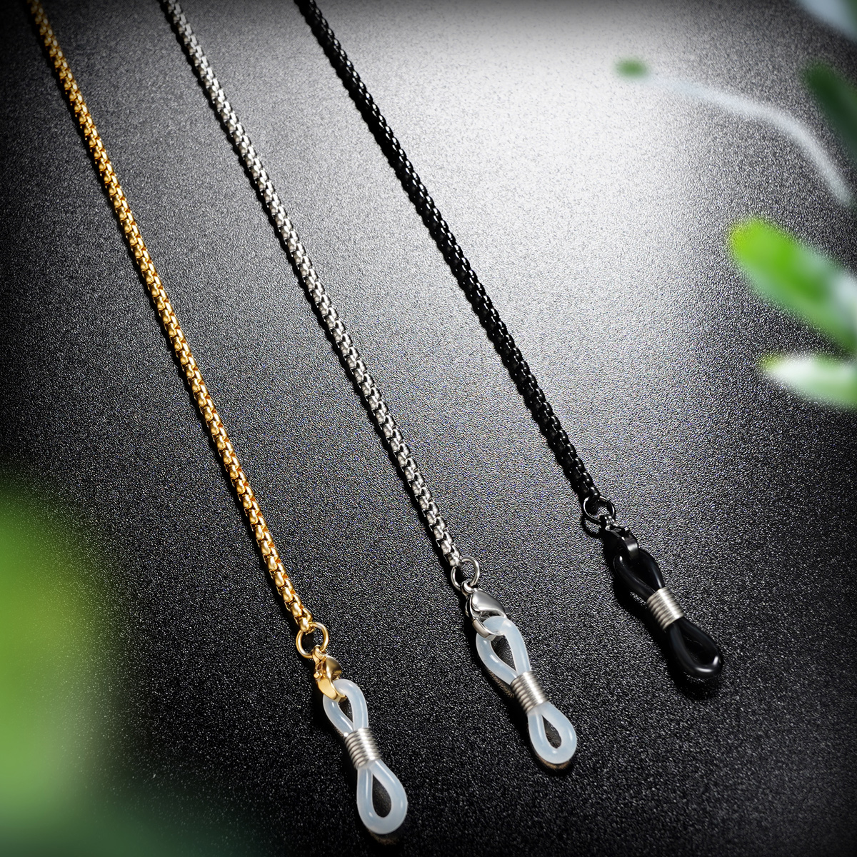 韩版墨镜链钛钢眼镜绳口罩链网红装饰洛丽塔男女挂绳链挂脖防滑,饰品/流行首饰/时尚饰品新,链条,淘宝优惠券,粉丝福利购,淘宝优惠卷