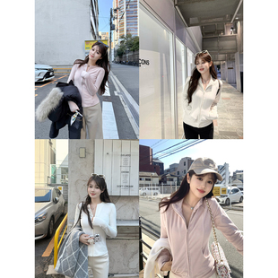 本350g加厚超显瘦保暖设计感拉链打底衫 团宠德绒双版 新品 AHY