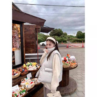 90白鸭绒立领羽绒马甲女冬季 立减 25秋冬折扣 新款 AHY