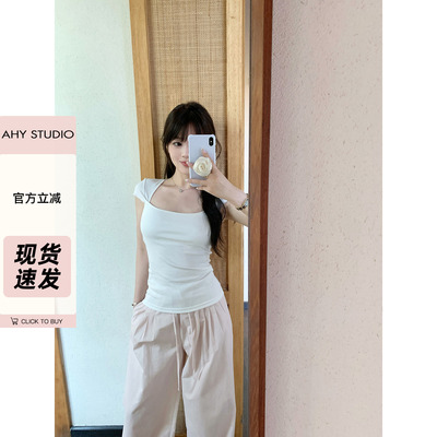 AHY设计感短袖tee新品