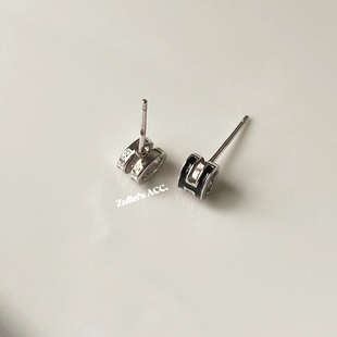 三对 acc 包邮 通体925银 链接 zulin 孤品耳钉秒杀