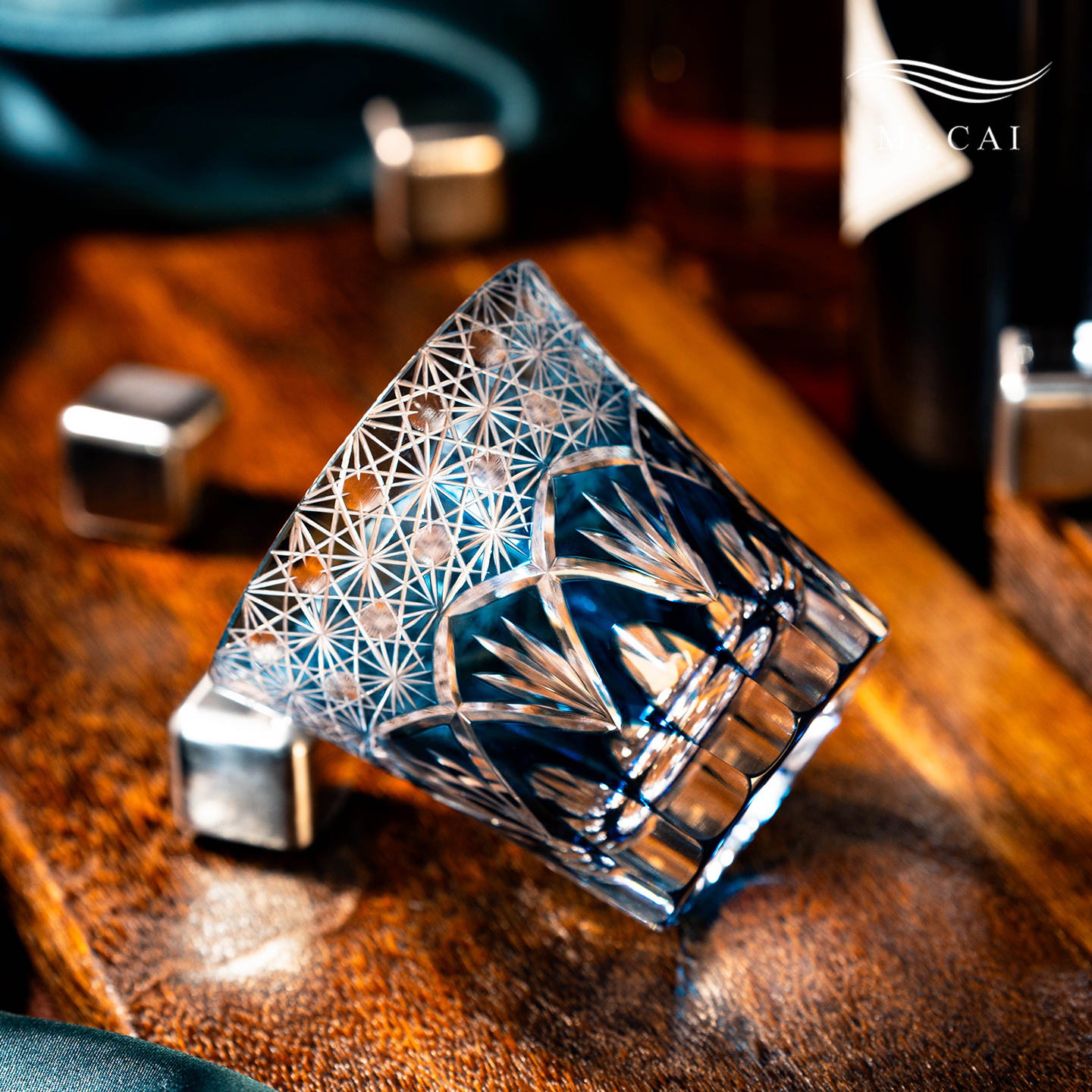 MR.Cai【盛开】水晶玻璃洋酒杯