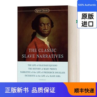 The Classics 进口英语原版 Henr 奴隶叙事4部 Slave 书籍Gates Narratives Classic Signet 经典 英文原版 英文版 现货进口原版