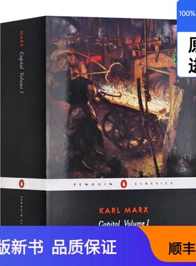 【现货进口原版】英文原版 Capital Vol 1 资本论卷一 马克思 Penguin Classics企鹅经典 英文版 进口英语原版书籍Marx, Karl出版