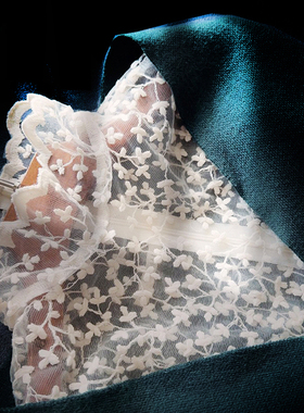 蕾丝花边领口假领子百搭女假领假衣领假颈领子网纱装饰领半截网衫