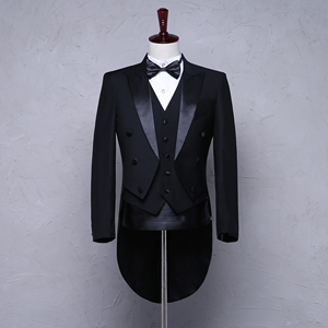 男燕尾服套装可量身定制做大合唱指挥艺考新伴郎结婚礼服西服套装