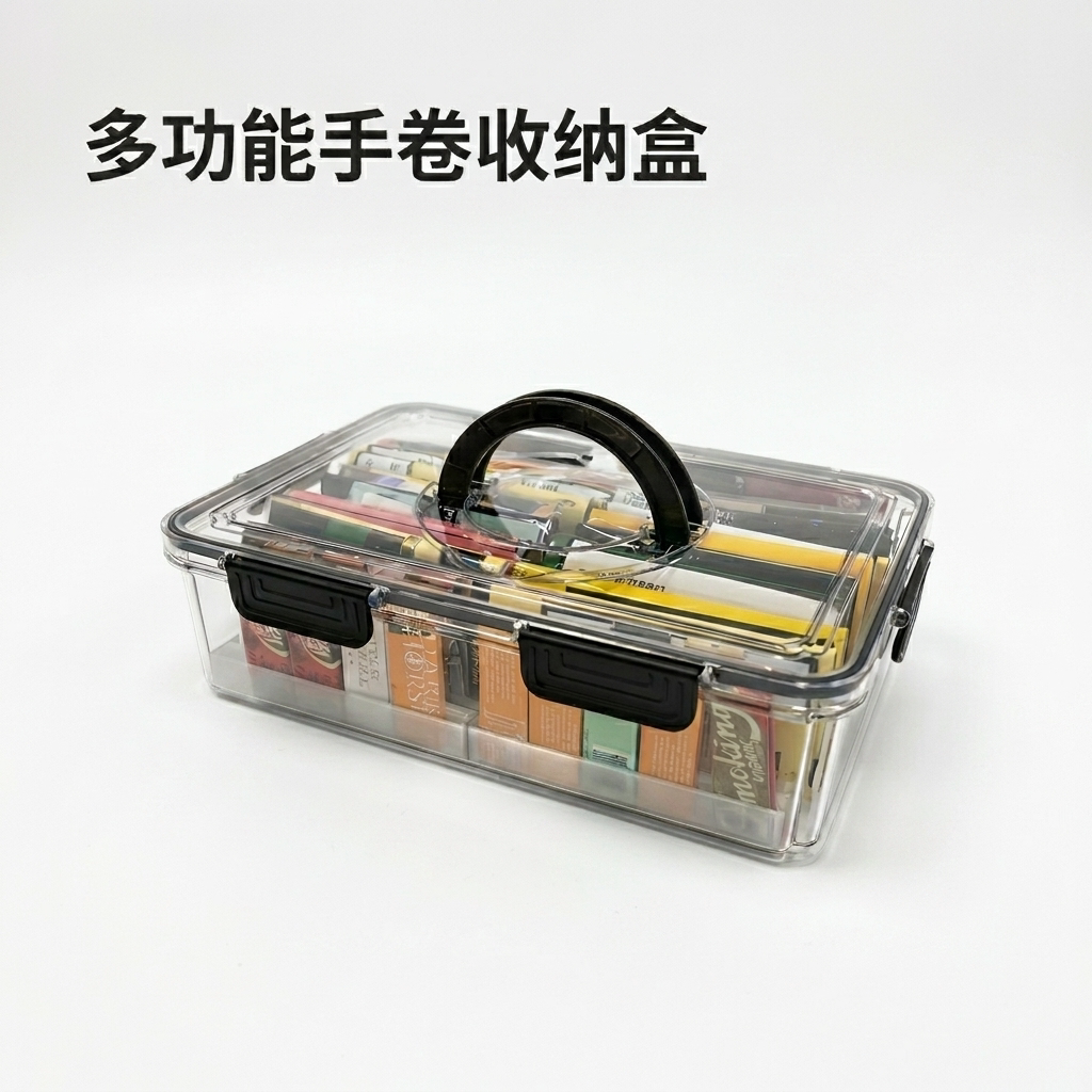 手卷草防潮防湿密封收纳盒