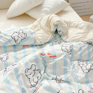 小狗奔向你 原创元气小狗全棉被套被芯罩单件纯棉学生宿舍