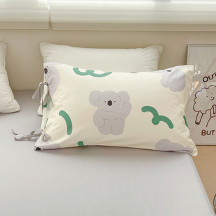 抱抱考拉熊 原创懒懒树袋熊设计全棉枕套枕芯罩100纯棉学生可定制