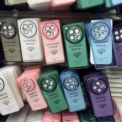 适用外贸Infinix Smart9 传音Smart8/8HD/8PRO 7 6PLUS镜头全包手机壳HOT50i 40i魅瞳套潮牌保护套自带镜头膜