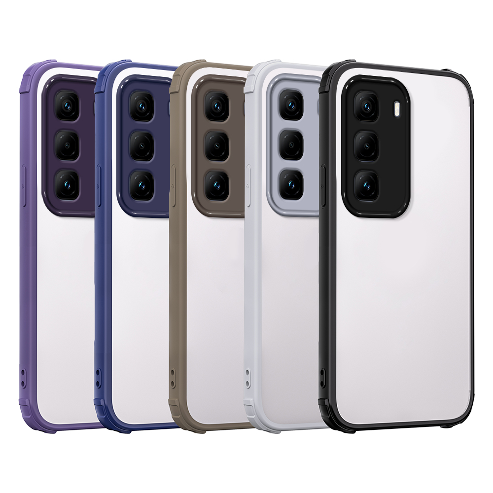 适用外贸传音Infinix HOT50 PRO TM四角护盾防摔手机壳传音HOT50I 40I Smart10 Smart9软边二合一保护套批 发