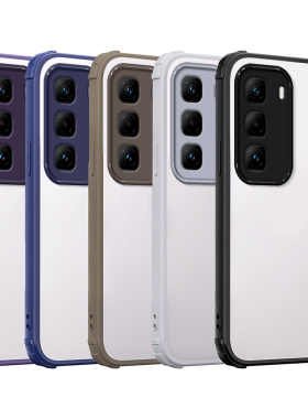 适用外贸传音Infinix HOT50 PRO TM四角护盾防摔手机壳传音HOT50I 40I Smart10 Smart9软边二合一保护套批 发
