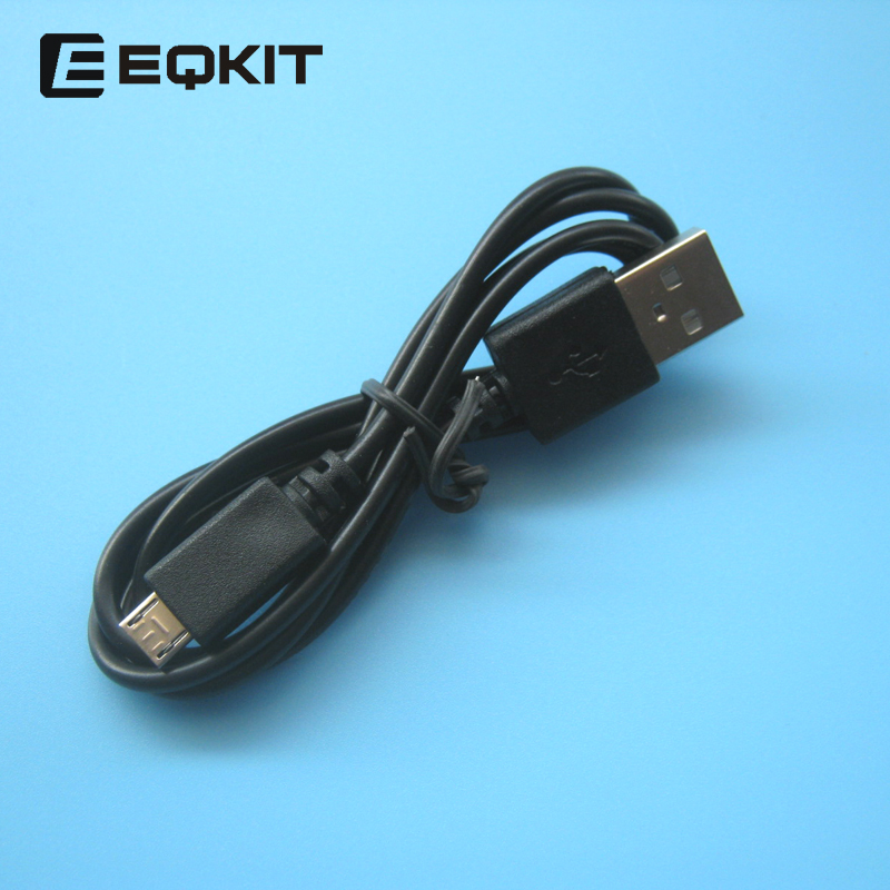 USB电源线 安卓充电线 USB转MICRO线  0.8米黑色安卓手机线