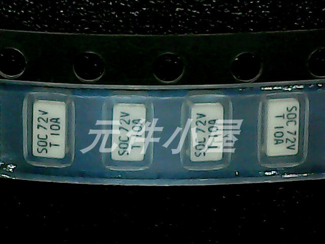 11CT10AR08B4 1206 SOC 72V T 10A SOC厂家贴片 慢断保险丝