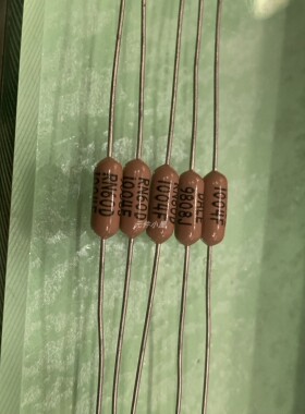 RN60D1004F/4992F 100K/ 475R/49.9K/ 1M 1% 1/2W 高精金属膜电阻