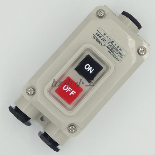 韩荣防雨控制开关电动机开关/塑料外壳押扣开关15A 440V BEW-215 - 封面