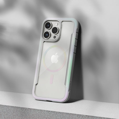 Raptic磁吸款Shield铝合金防摔保护套iPhone16适用16promax手机壳