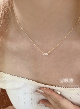 高级感气质小香风S925纯银项链女