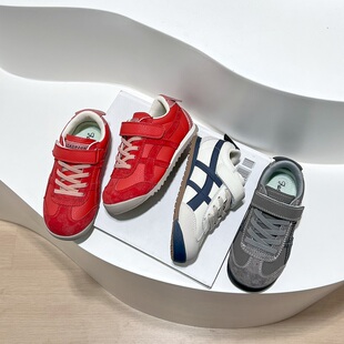 儿童德训鞋2026春秋季新款女童鞋子男童阿甘鞋运动板鞋中大童春款