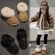 男童棉靴防水防滑宝宝冬季 儿童雪地靴加绒加厚2025新款 女童大棉鞋