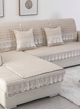 沙发垫布艺防滑四季通用夏季坐垫子万能套沙发套罩巾全包全盖家用