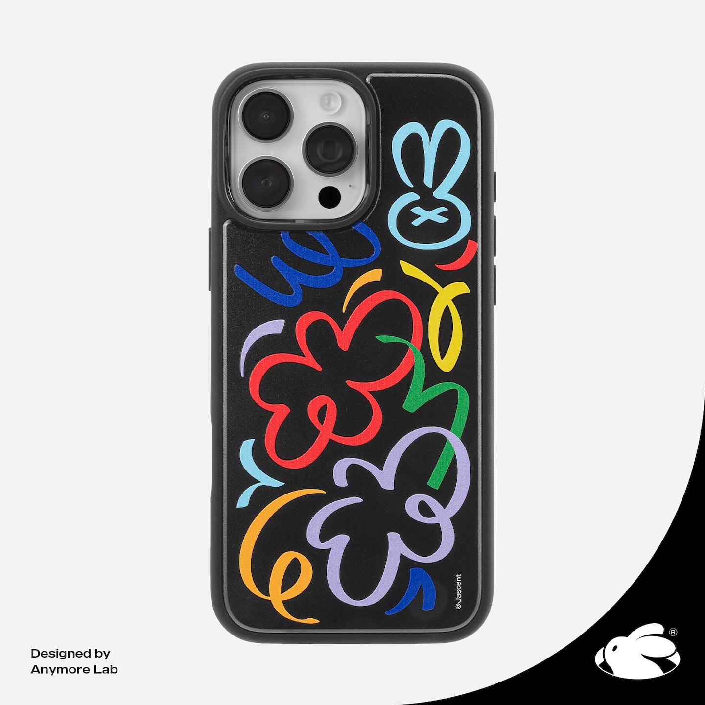 Jascent原创彩色涂鸦手机壳