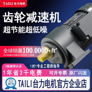台力TAILIMOTOR齿轮减速直流电机一体380V三相异步可变频调速马达