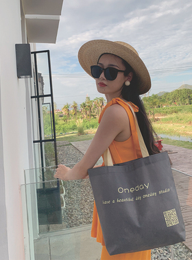 无纺布新款白色做环保袋定制印logo宣传袋灰色服装手提袋印字订制