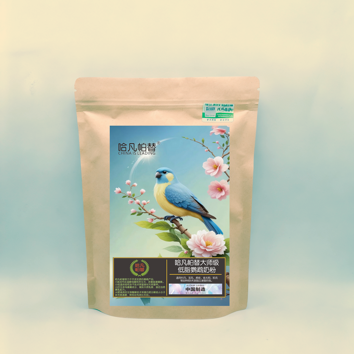 哈凡帕替【大师级】0天到独立全阶段鹦鹉奶粉【超F9F14】大中小型