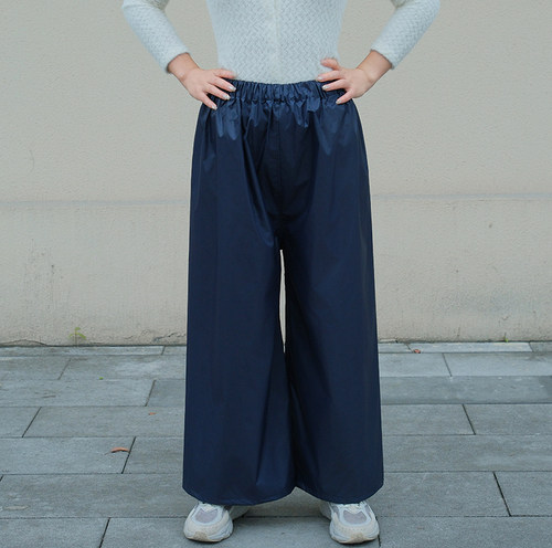 阔腿雨裤加肥加大裤腿防水防雨