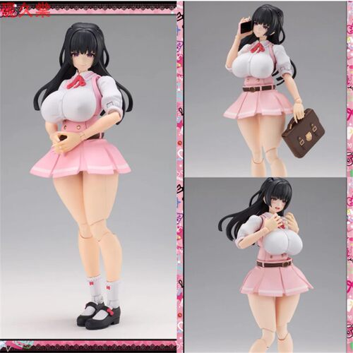 手办预 AMAKUNI HJ GALHolic 桃香 可动