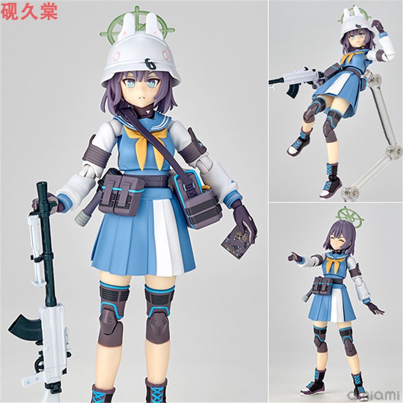 海洋堂 转轮科技 蔚蓝档案 空井咲 可动 手办预丁
