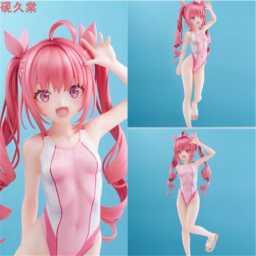 预】AMAKUNI 泳装身影 瓦特菈 竞技泳装 原画 1/7手办
