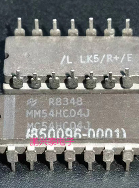 MM54HC04J  MC54HC04J  陶瓷封装 国半军级  进口14针插脚 74HC04