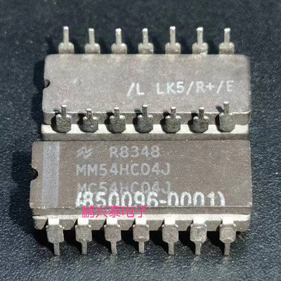 MM54HC04J  MC54HC04J  陶瓷封装 国半军级  进口14针插脚 74HC04