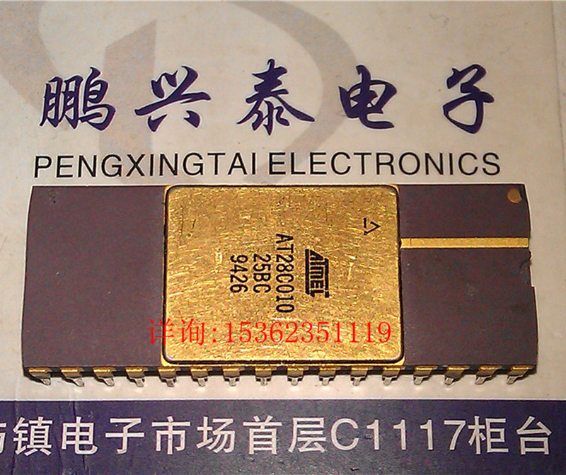 AT28C010-25BC . 128Kx8  EEPROM 进口双列32直插脚DIP陶瓷镀金封