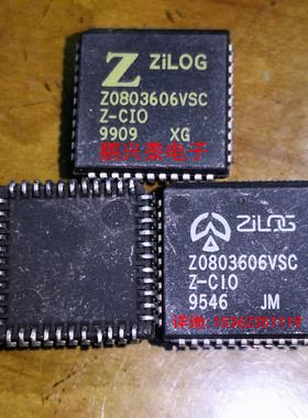 Z0803606VSC  Z-CIO  进口IC集成块 四方形元件 PQCC44脚 PLCC44