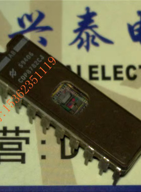 COP8782CJ  8位可编程.微控制器陶瓷封装集成块 老款CPU收藏 保用