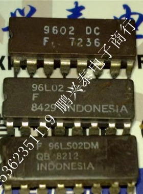 96L02DC  F96LS02DM UA9602DC 双Retriggerable复式单稳态触发器.